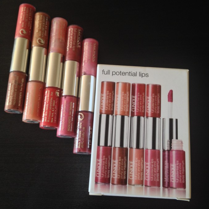 The Full Potential Lips Glosses in their mini glory!