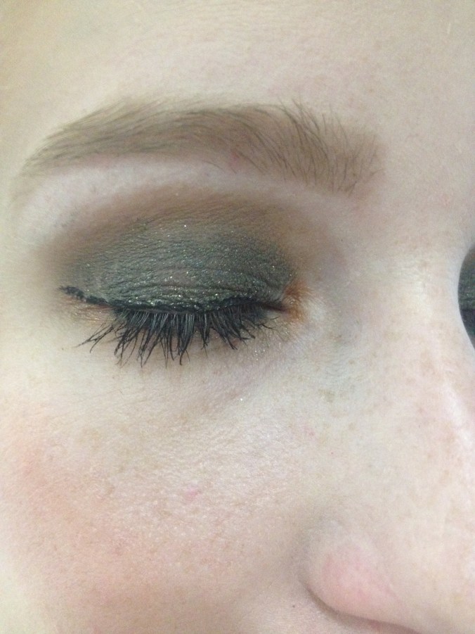A much darker look for an all over smoky eye.