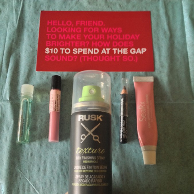 December Birchbox 2014